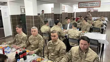 Kaymakam Bayram Jandarmalarla İftarda Buluştu