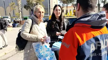 AFAD'dan Kuşadası'nda Tsunami ve Volkanizma Bilgilendirmesi