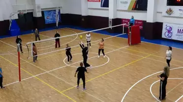 Kadınlar Günü Voleybol Turnuvası Sona Erdi