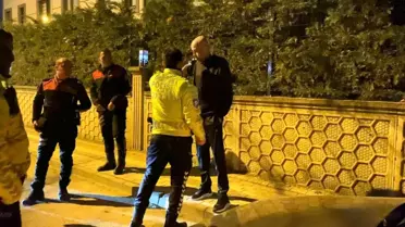 Kaçan Alkollü Sürücüye Polis Kovalamaca