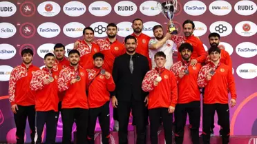 U23 Güreş Takımı Avrupa İkincisi
