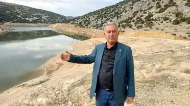 Ardıl Barajı'nda Su Seviyesi Düşüyor