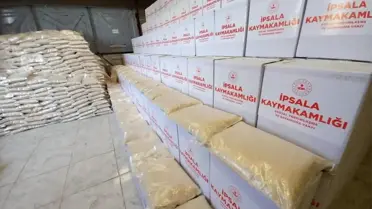İpsala'da 1000 Aileye Ramazan Yardımı