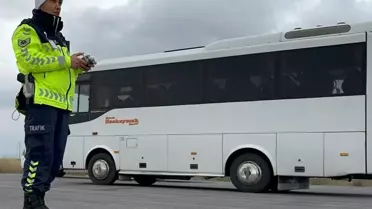 Bolvadin'de Trafik Kontrolleri Sürüyor
