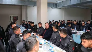 Vali Aydoğdu POMEM Öğrencileriyle Sahurda Buluştu