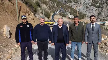 Yahyalı Belediyesi'nden Kırsal Mahallelere Yol Genişletme Çalışmaları