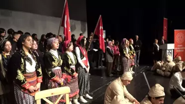 Alanya'da İstiklal Marşı'nın kabulünün 104. yıl dönümü coşkuyla kutlandı