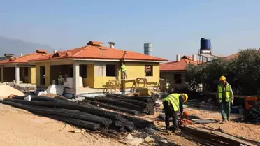Hatay'da inşa edilen kırsal konutlar yükselmeye devam ediyor