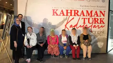 Kahraman Türk Kadınları Sergisi Eskişehir'de