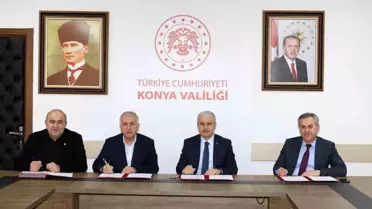 Konya'da Metalürji Burs Protokolü İmzalandı