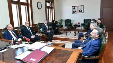 Bakan Yardımcısı Polat, Vali Aksoy'u Ziyaret Etti