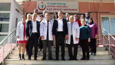 Koçarlı Belediye Başkanı'ndan Sağlık Çalışanlarına Tıp Bayramı Ziyareti