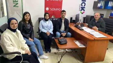 Düzce Üniversitesi'nde 'Ofiste Bir Gün' Projesi Başladı