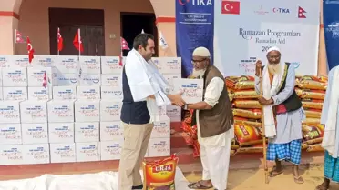 TİKA'dan Nepal'e Ramazan Yardımı
