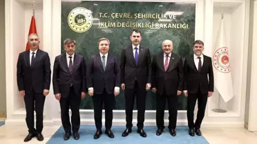 Erzincan Heyeti, Bakan Kurum ile Projeleri Görüştü