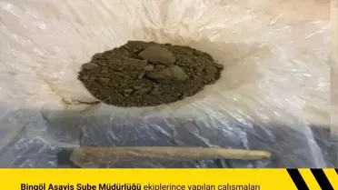 Bingöl'de Esrar Ele Geçirildi