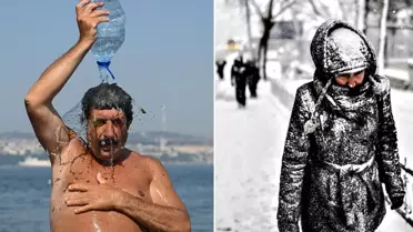 Bugün 110 yılın sıcaklık rekoru, 2 gün sonra ise kar bekleniyor