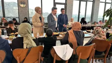 Kaymakam Özçelik Yetimlerle İftarda Buluştu