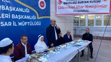 Engelliler İçin İftar Programı Düzenlendi