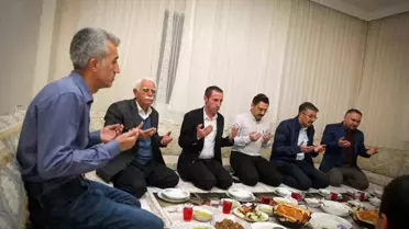 Vali Çelik'ten Korkmaz Ailesine İftar Ziyareti