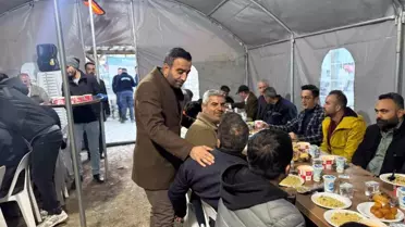Akçadağ Belediyesi Ramazan Çadırında İftar Sofraları Kuruyor
