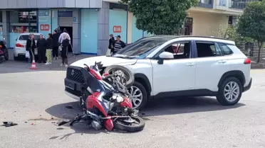 Aydın'da Motosiklet Kazası: Bir Yaralı