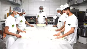 Gaziantep'te Baklava Üretiminde Bayram Yoğunluğu
