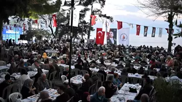 Muratpaşa'da şehit yakınları, gaziler ve aileleri için iftar verildi