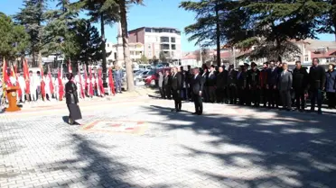 Yunak'ta Çanakkale Zaferi'nin 110. yıl dönümünde şehitler anıldı