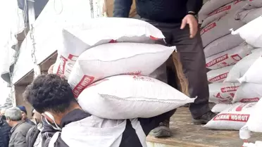 Beyşehir'de Çiftçilere Nohut Tohumu Desteği