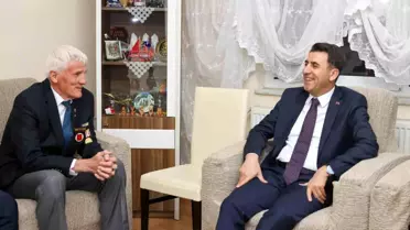 Vali Aygöl'den Kıbrıs Gazisine Ziyaret