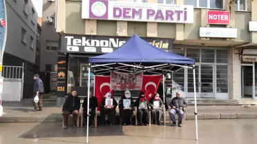 Muş'ta Anne-Babaların Evlat Nöbeti