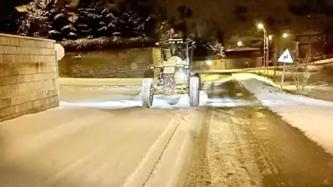 Talas Belediyesi Kış Çalışmaları Hız Kesmeden Devam Ediyor