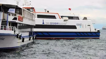 İzmir'de Vapur İskelesi Kapalı!