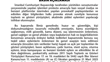 Ankara'da Eylem Yasaklandı