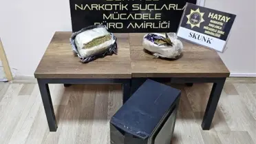 Dörtyol'da Kargodan 1 Kilo Skunk Ele Geçirildi