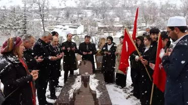 Oltulu Yusuf Ziya Bey mezarı başında anıldı