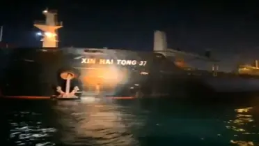 Xın Haı Tong 37 Gemisi Karaya Oturdu