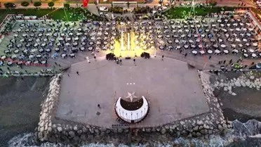 Erdemli'de Geleneksel İftar Sofrası Kuruldu