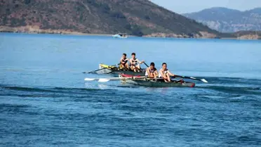 Fethiye'de Uzun Mesafe Deniz Küreği Türkiye Kupası Yarışları Başladı