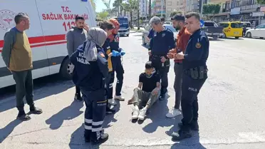 Antalya'da Trafik Kazası: 2 Yaralı