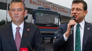 Özgür Özel, İmamoğlu'nu Silivri'de ziyaret etti