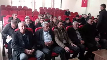 Tekman'da Çiftçilere Bilgilendirme Toplantısı