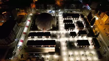 Adıyaman'da Meydan Cami Kadir Gecesi'nde Açıldı