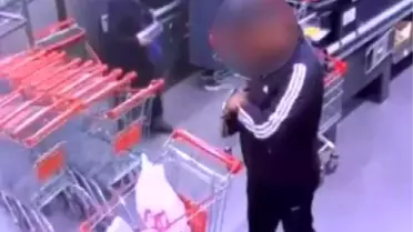 Ankara'da Hırsızlık Anı Kamerada