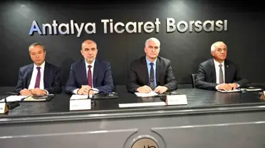 Antalya Ticaret Borsası Mart Ayı Meclisi Toplandı