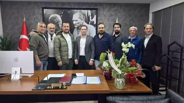 Bodrum Gazeteciler Cemiyeti'nden Başkan Mandalinci'ye Nezaket Ziyareti