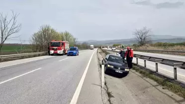 Balıkesir'de Trafik Kazası: 2 Yaralı