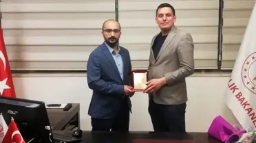 Düzce Hastanesinde Başhekim Devir Teslimi