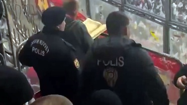 Derbi öncesi ilginç görüntü! Görenler dönüp bir daha baktı